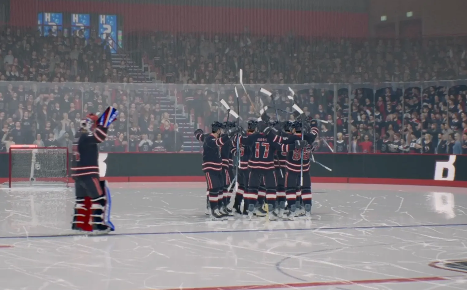 Bardownski Hockey Club — team celebration